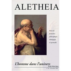 Aletheia n° 36 : L'homme dans l'univers